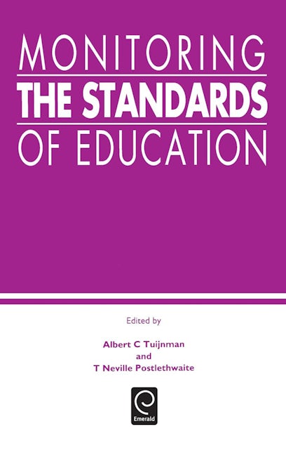 Book cover image for Monitoring the Standards of Education ISBN: 9780080423869
