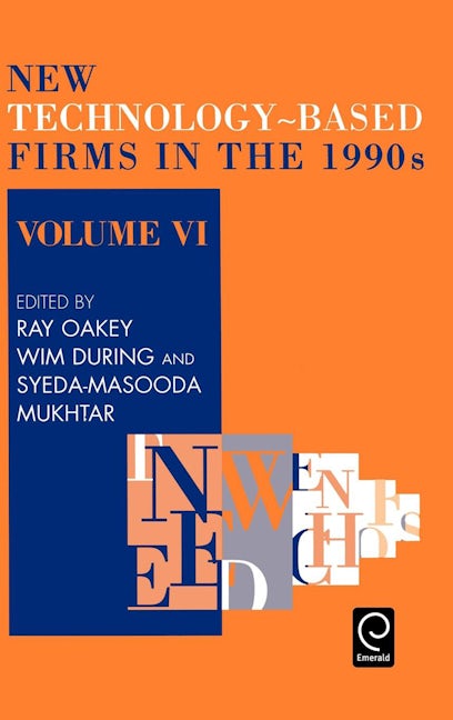 Book cover image for New Technology-based Firms in the 1990s ISBN: 9780080427614