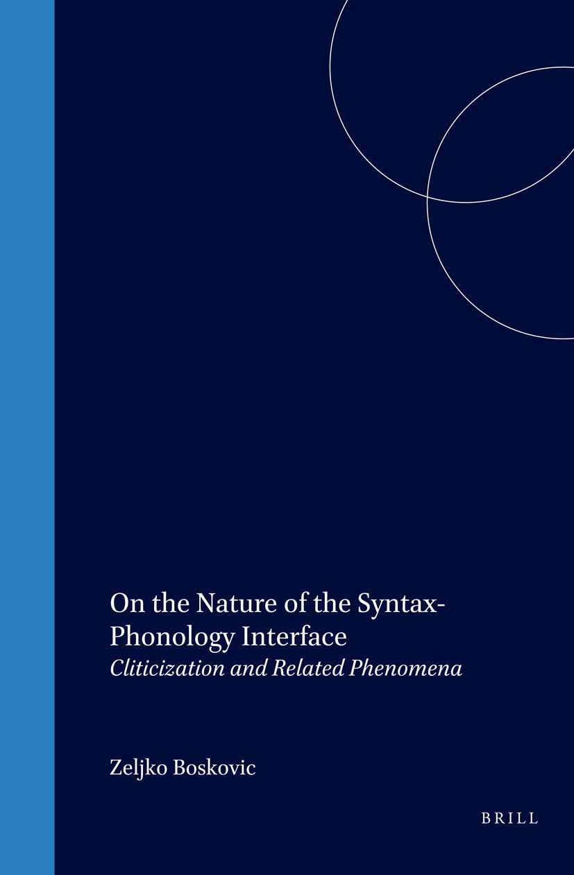 Book cover image for On the Nature of the Syntax-Phonology Interface ISBN: 9780080439358