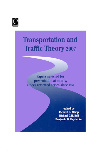 Book cover image for Transportation and Traffic Theory ISBN: 9780080453750