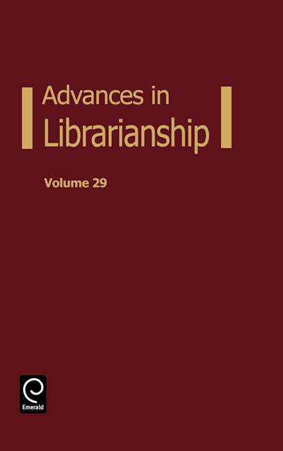 Book cover image for Advances in Librarianship ISBN: 9780120246298