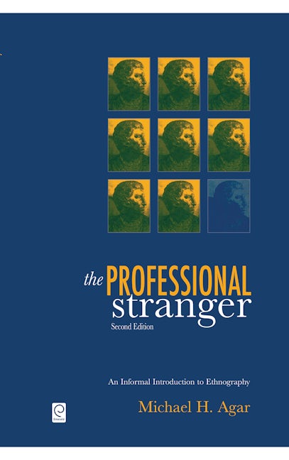 Book cover image for The Professional Stranger ISBN: 9780120444700
