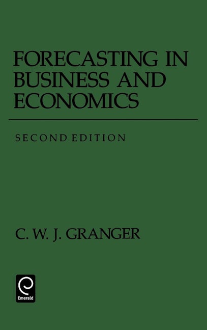 Book cover image for Forecasting in Business and Economics ISBN: 9780122951848