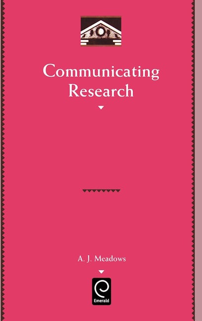 Book cover image for Communicating Research ISBN: 9780124874152