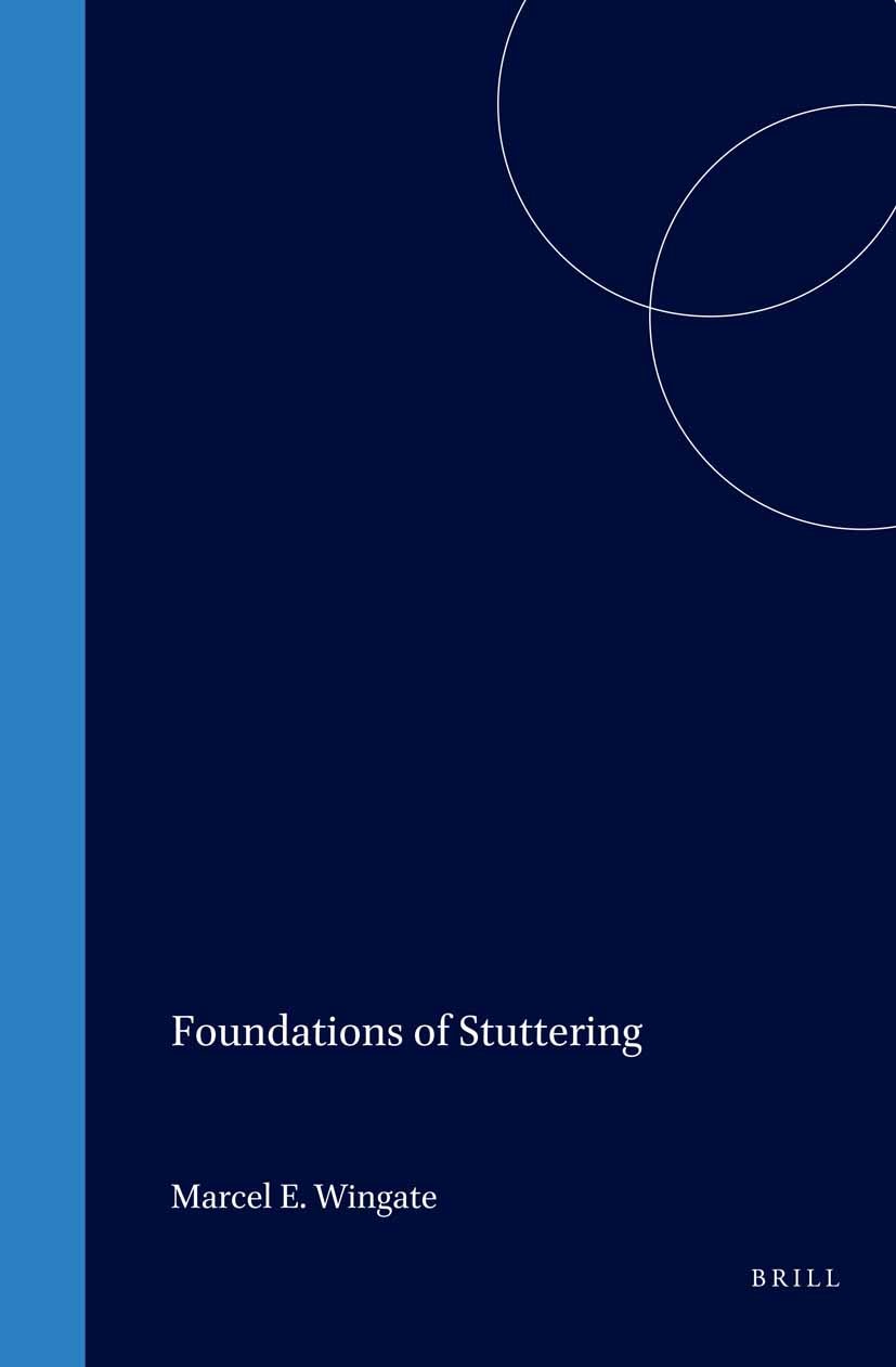 Book cover image for Foundations of Stuttering ISBN: 9780127594514