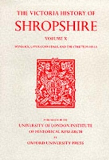 Book cover image for A History of Shropshire ISBN: 9780197227893
