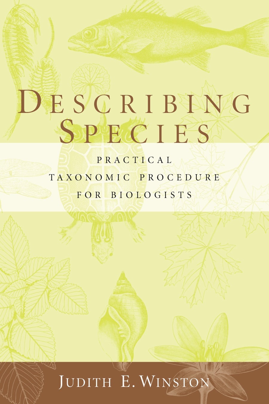 Book cover image for Describing Species ISBN: 9780231068253
