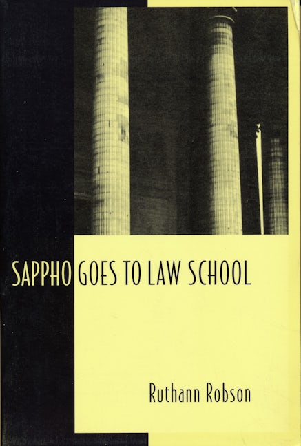 Book cover image for Sappho Goes to Law School ISBN: 9780231105613