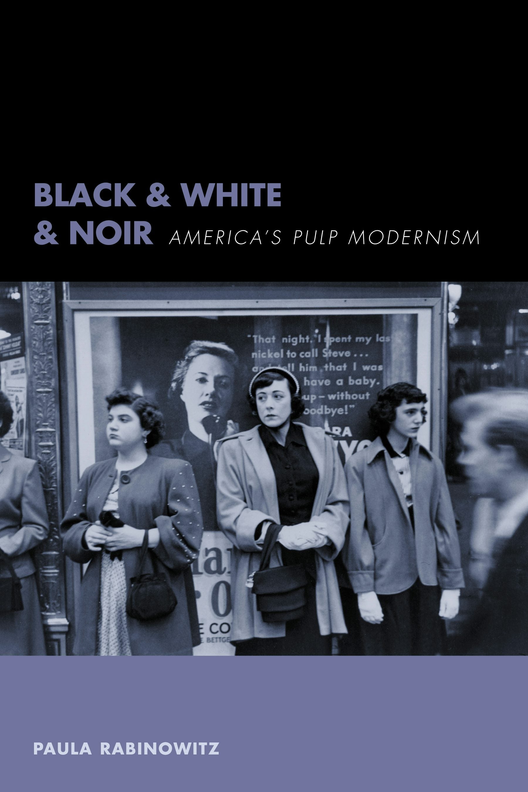 Book cover image for Black & White & Noir ISBN: 9780231114813