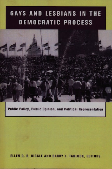 Book cover image for Gays and Lesbians in the Democratic Process ISBN: 9780231115858