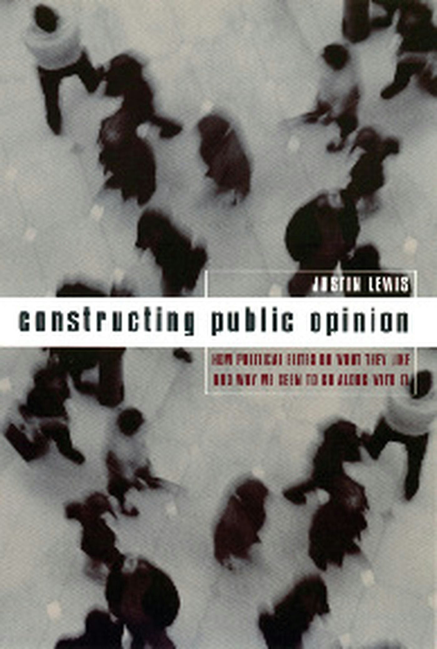 Book cover image for Constructing Public Opinion ISBN: 9780231117661
