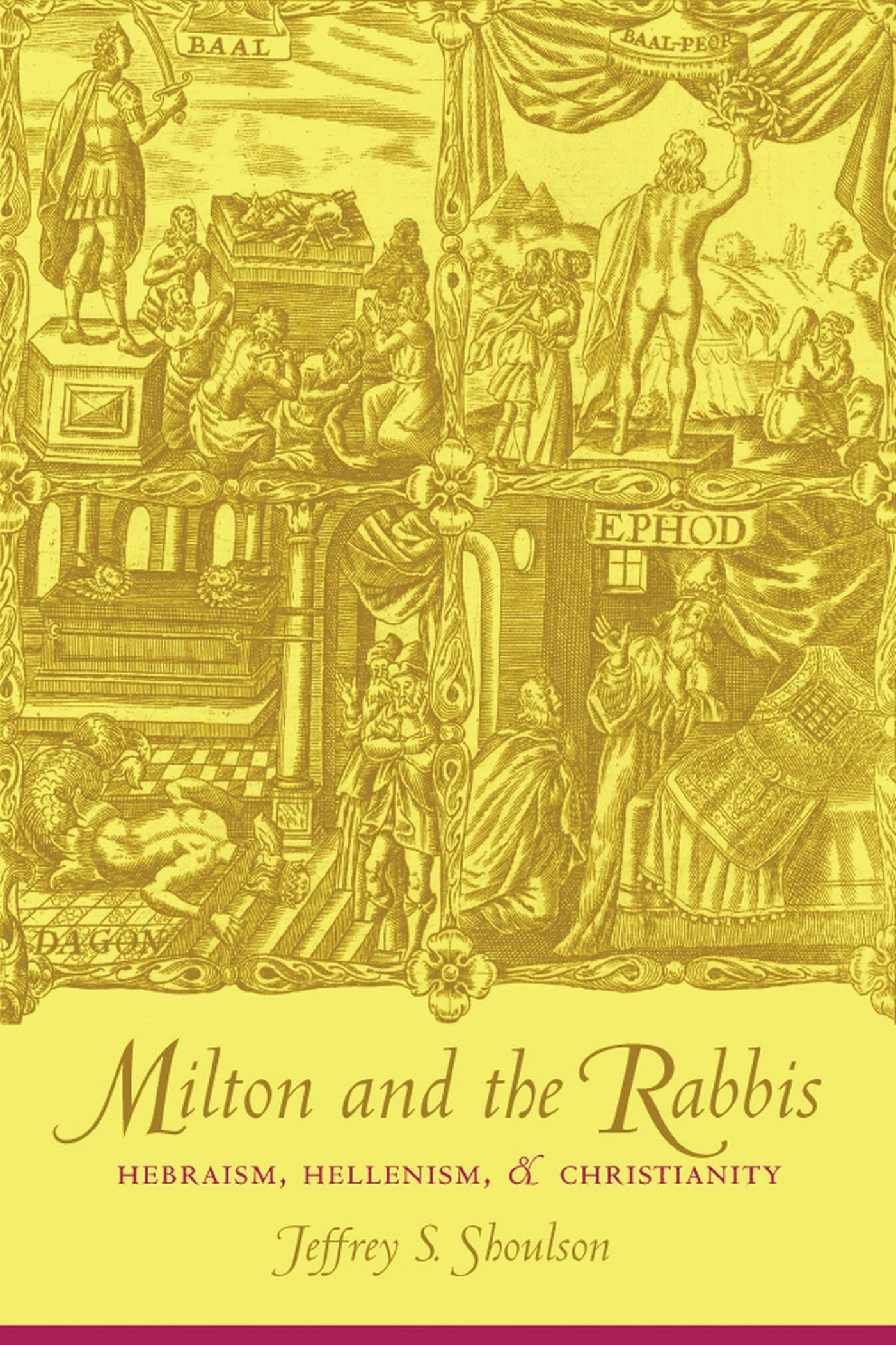 Book cover image for Milton and the Rabbis ISBN: 9780231123297