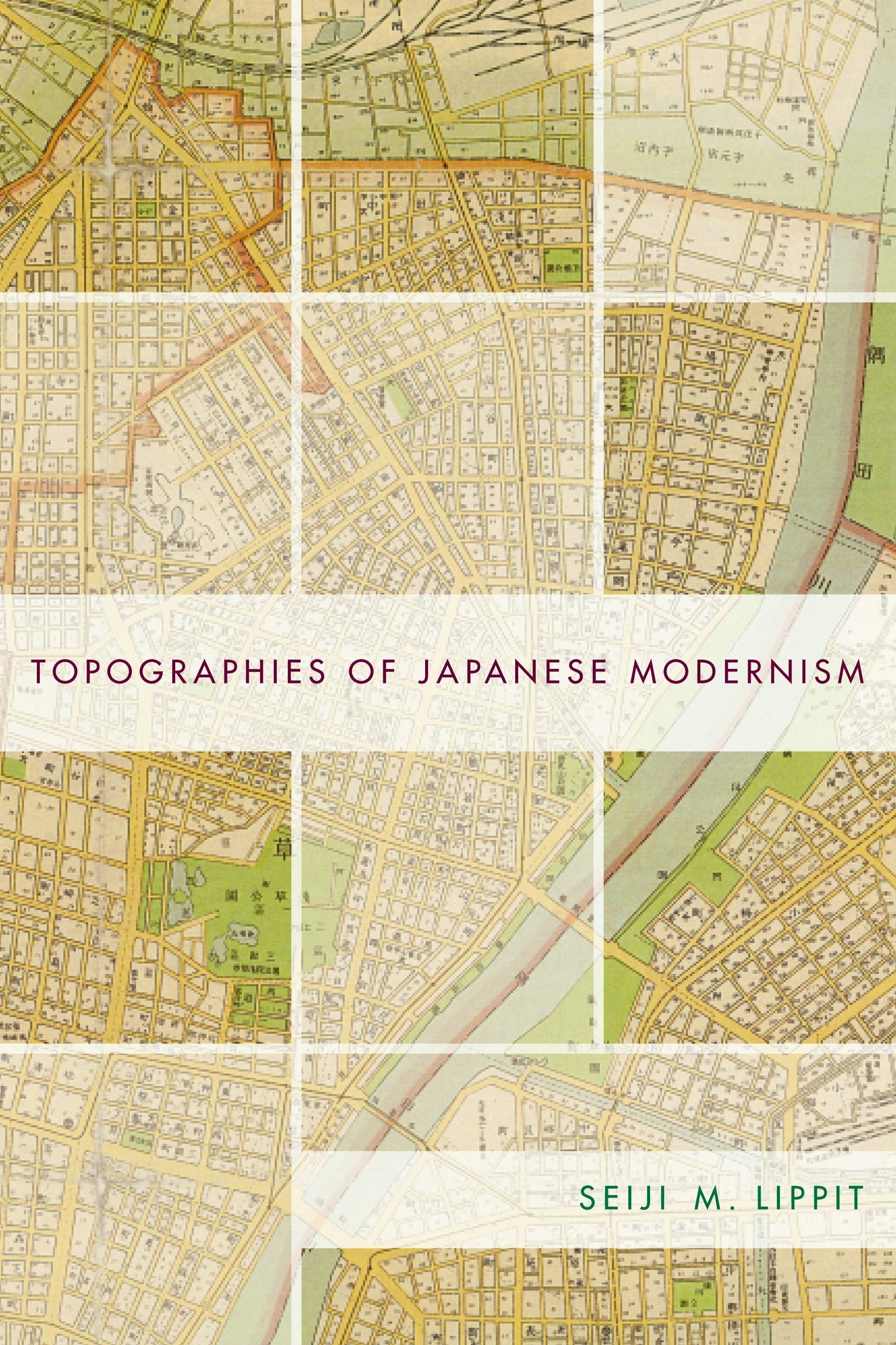 Book cover image for Topographies of Japanese Modernism ISBN: 9780231125307