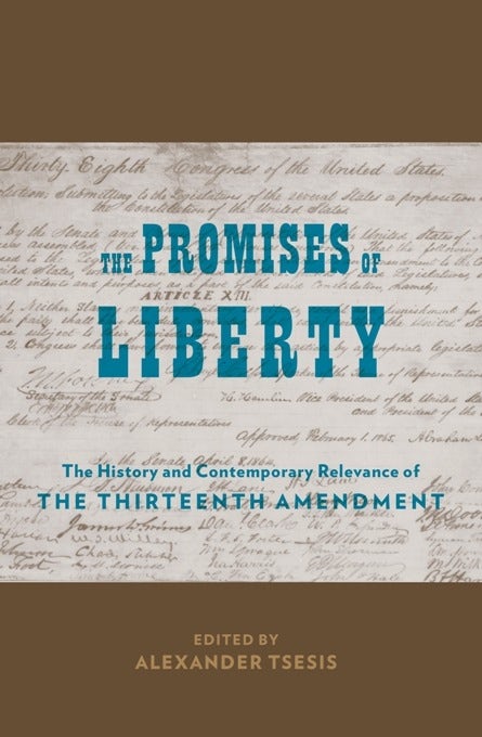 Book cover image for The Promises of Liberty ISBN: 9780231141444