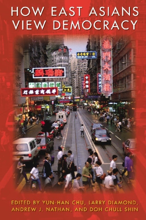 Book cover image for How East Asians View Democracy ISBN: 9780231145350
