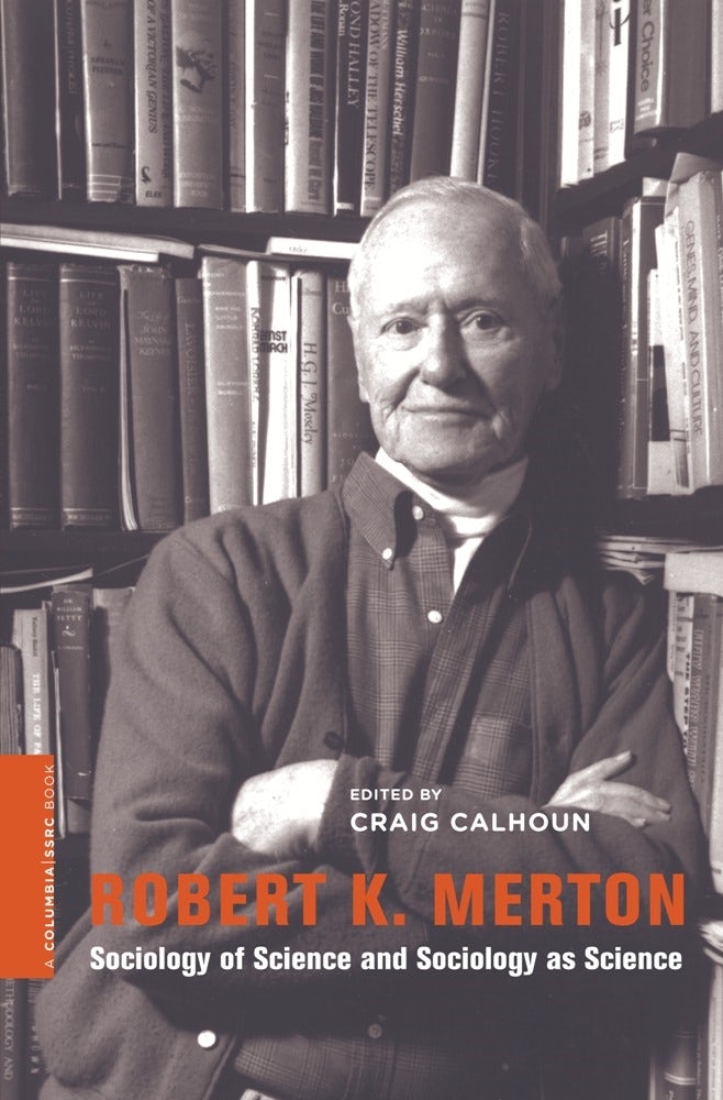 Book cover image for Robert K. Merton ISBN: 9780231151139