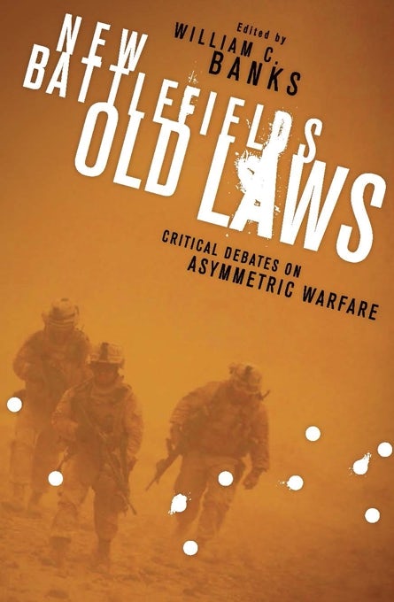 Book cover image for New Battlefields/Old Laws ISBN: 9780231152341