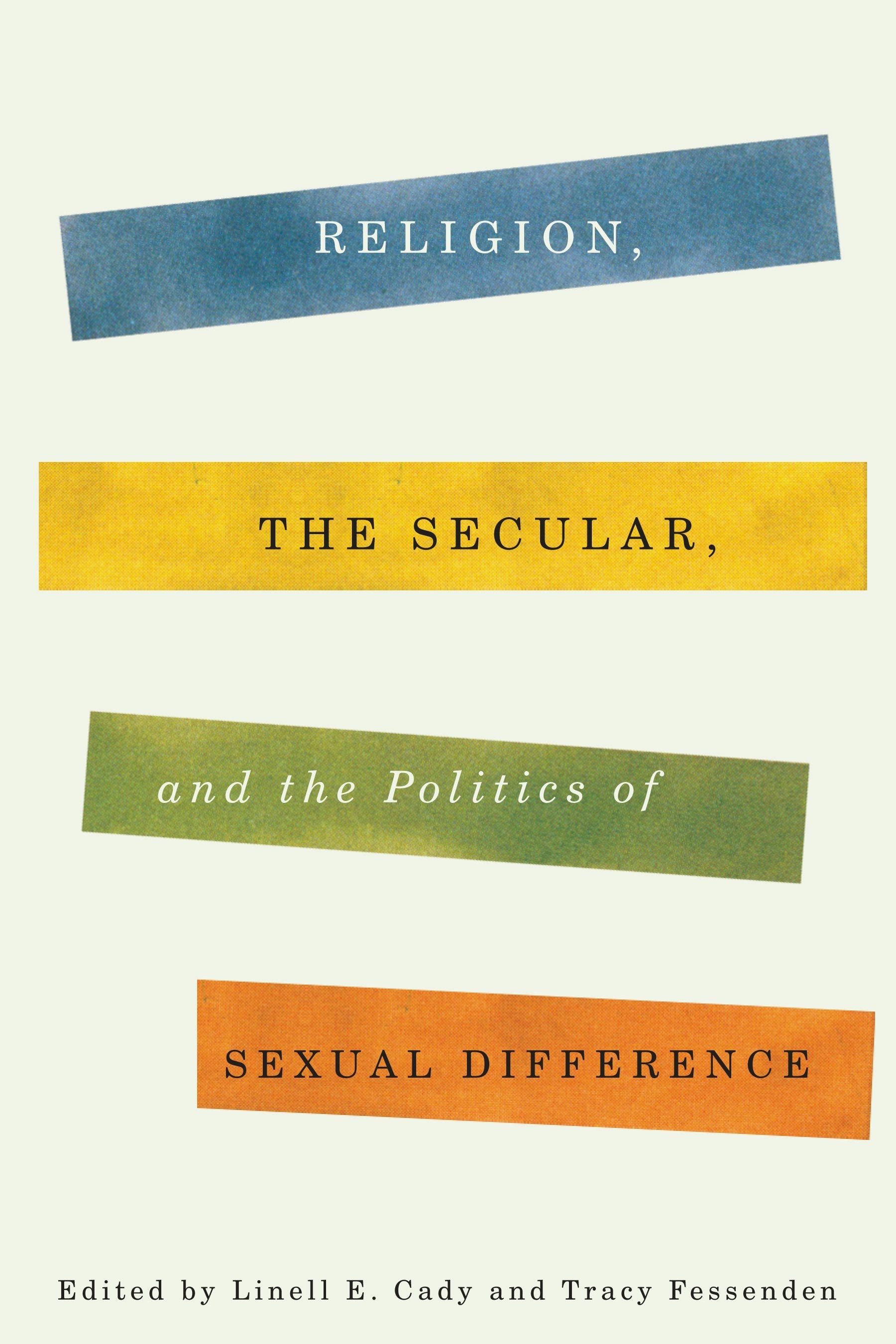 Book cover image for Religion, the Secular, and the Politics of Sexual Difference ISBN: 9780231162494