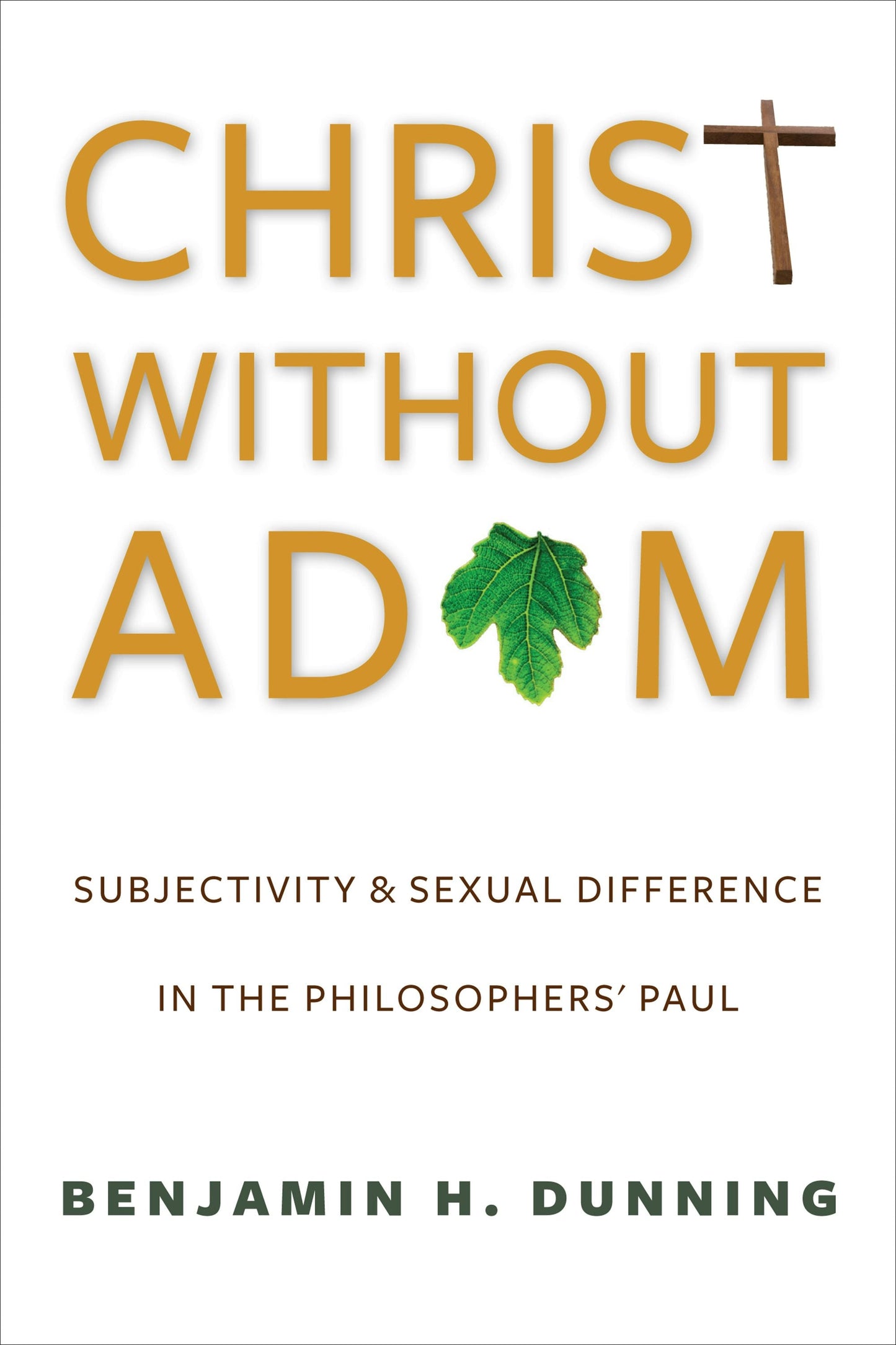 Book cover image for Christ Without Adam ISBN: 9780231167659