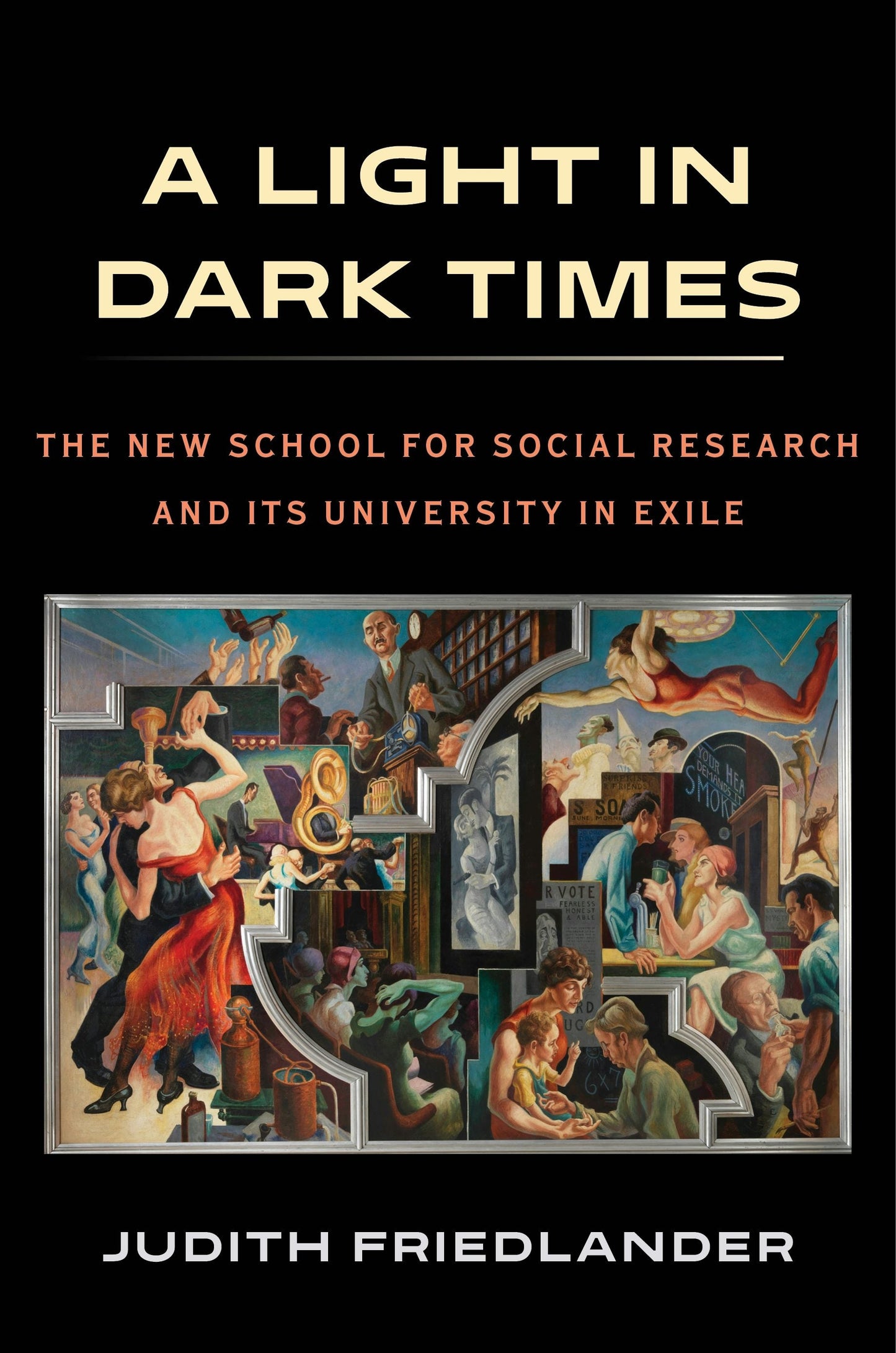 Book cover image for A Light in Dark Times ISBN: 9780231180184