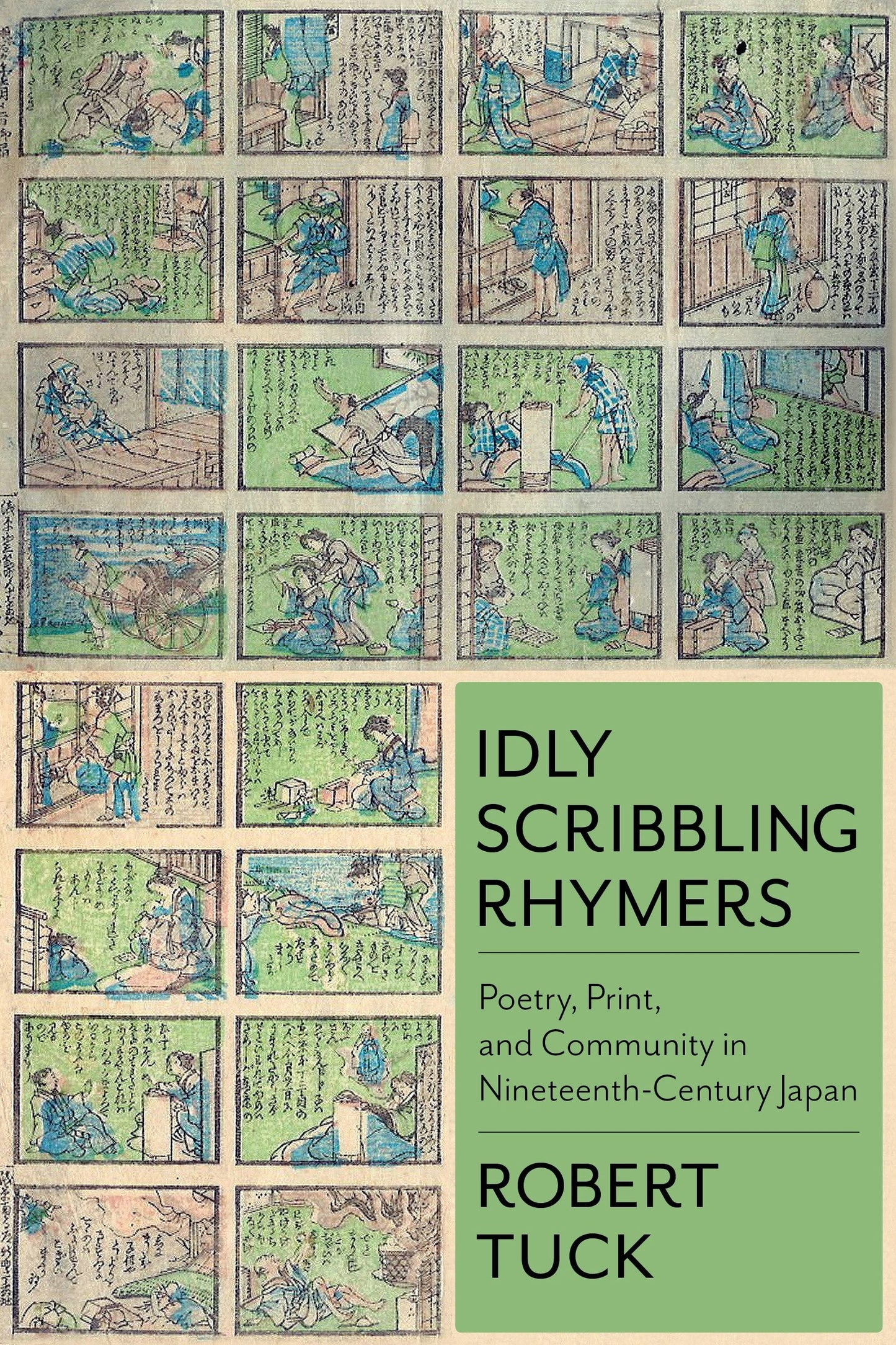 Book cover image for Idly Scribbling Rhymers ISBN: 9780231187343
