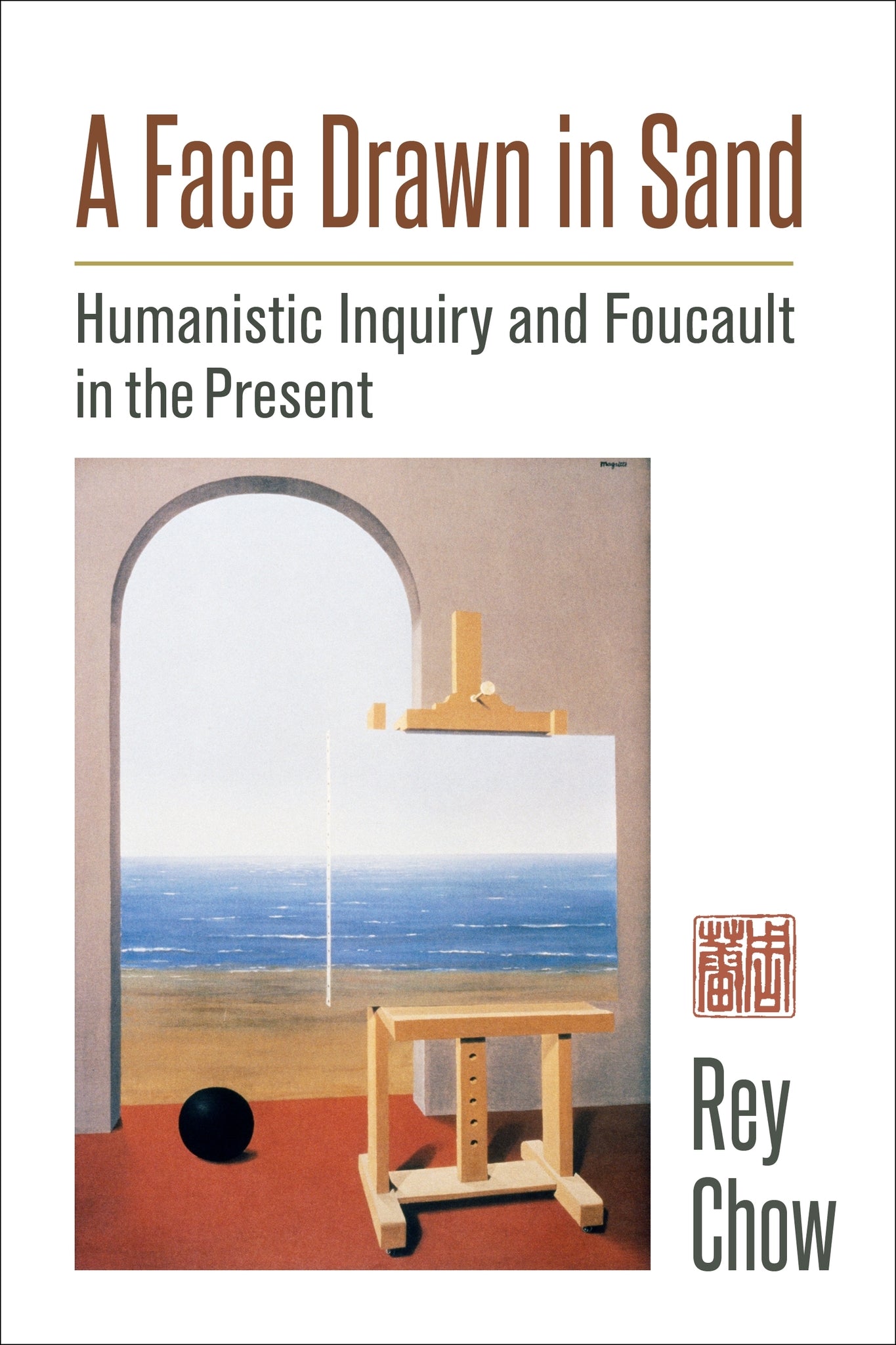 Cover image for A Face Drawn in Sand ISBN 9780231188364
