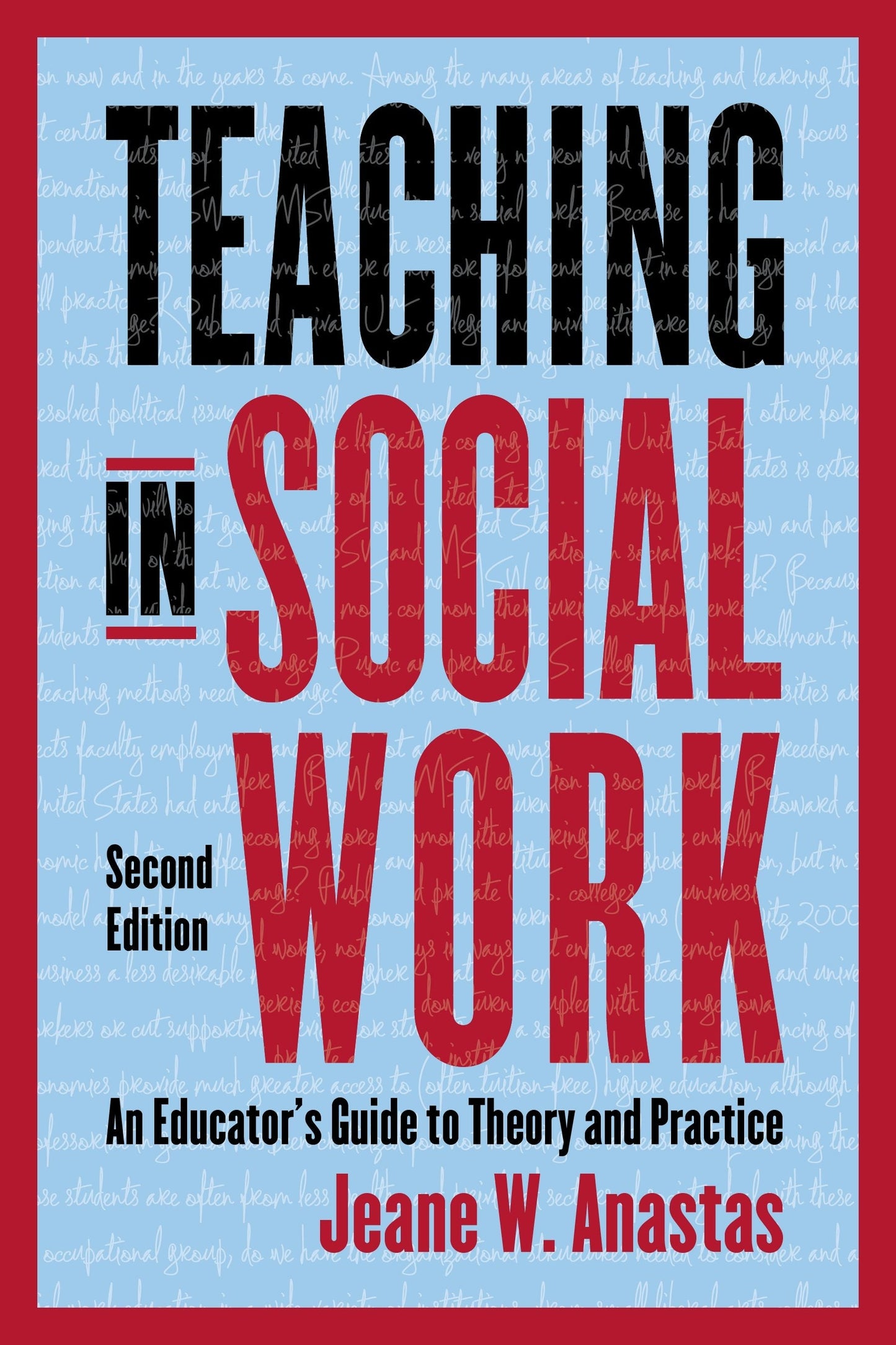 Book cover image for Teaching in Social Work ISBN: 9780231193092