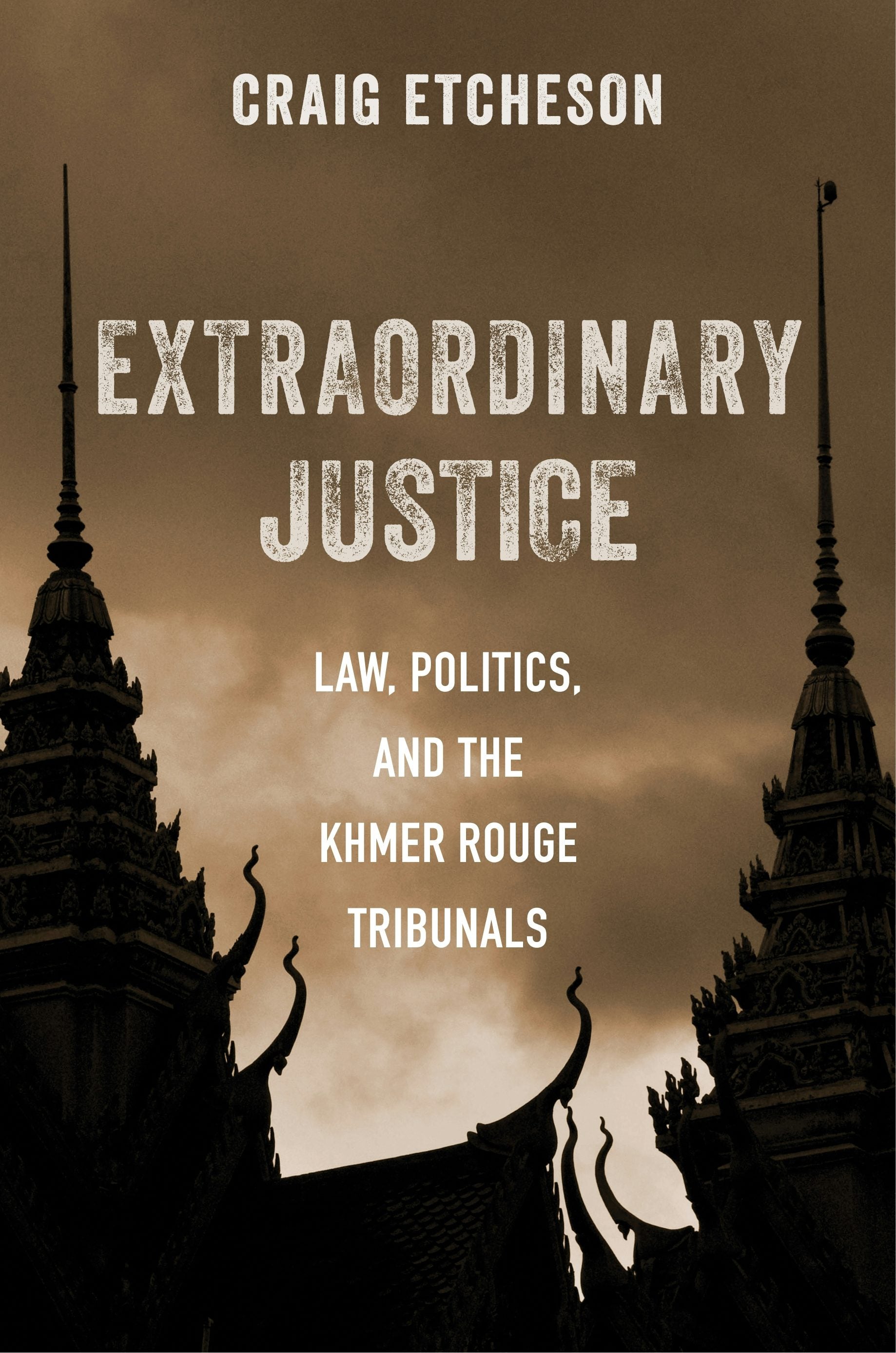 Book cover image for Extraordinary Justice ISBN: 9780231194242