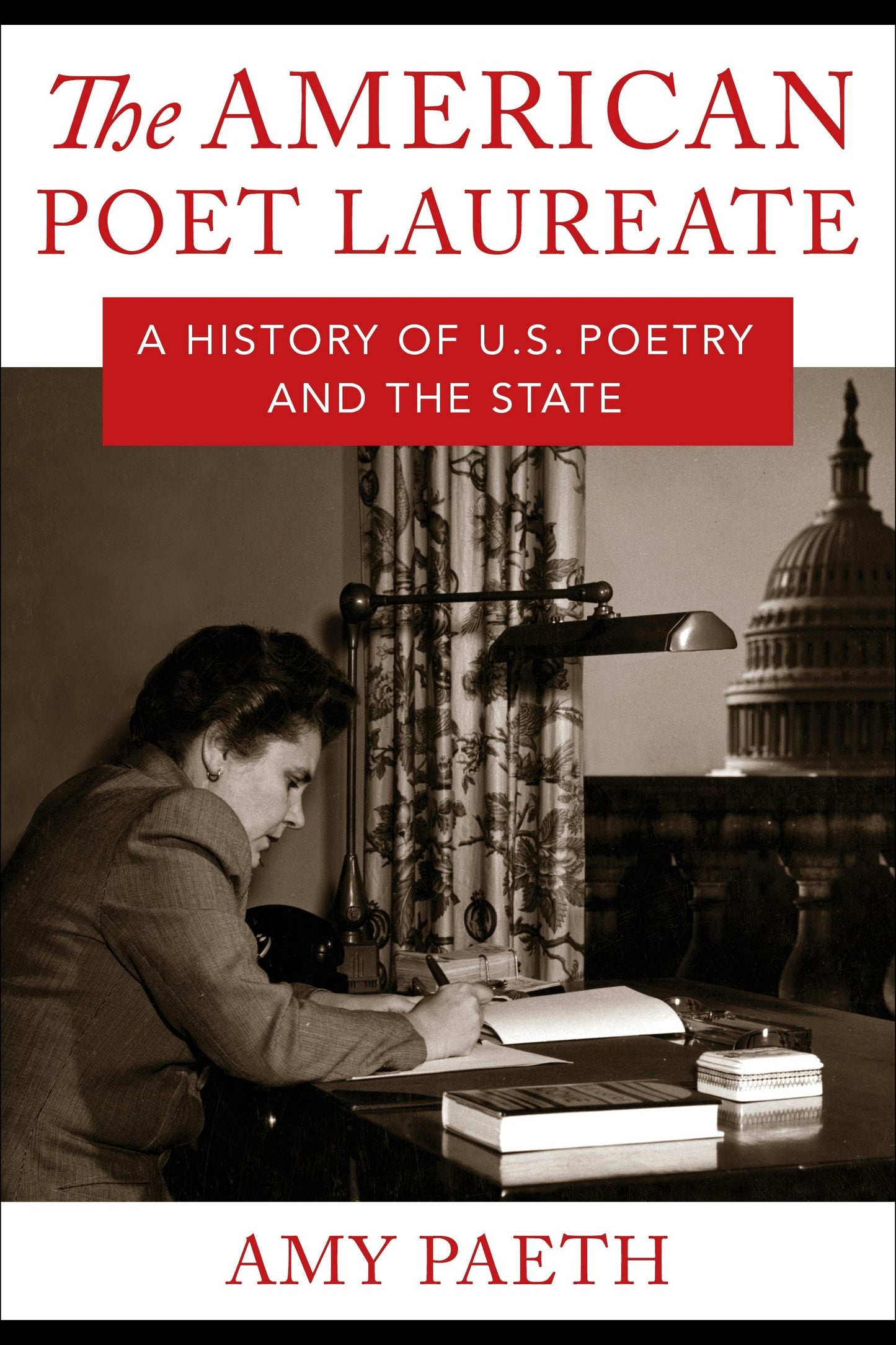 Book cover image for The American Poet Laureate ISBN: 9780231194389