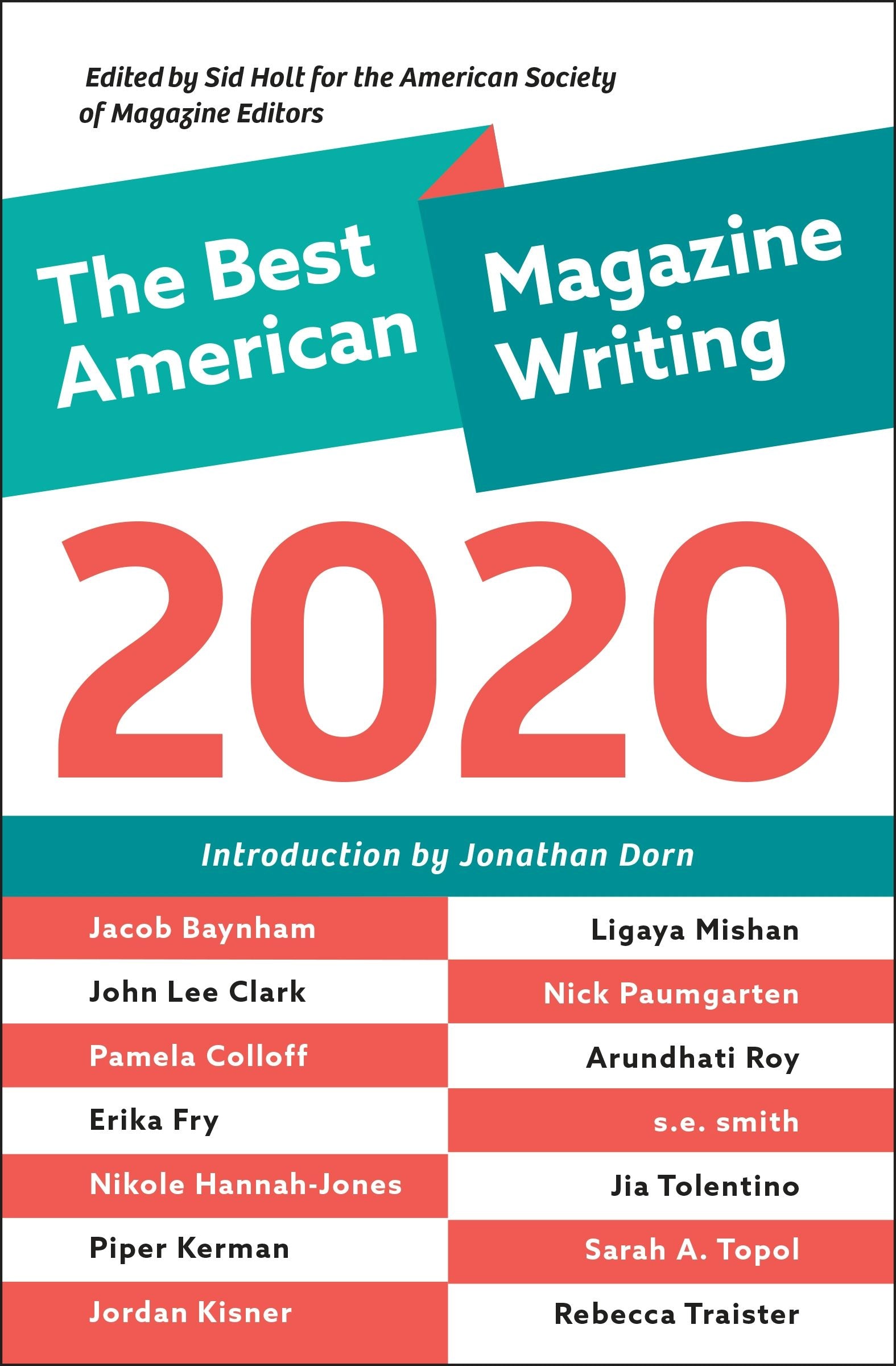 Book cover image for The Best American Magazine Writing 2020 ISBN: 9780231198011