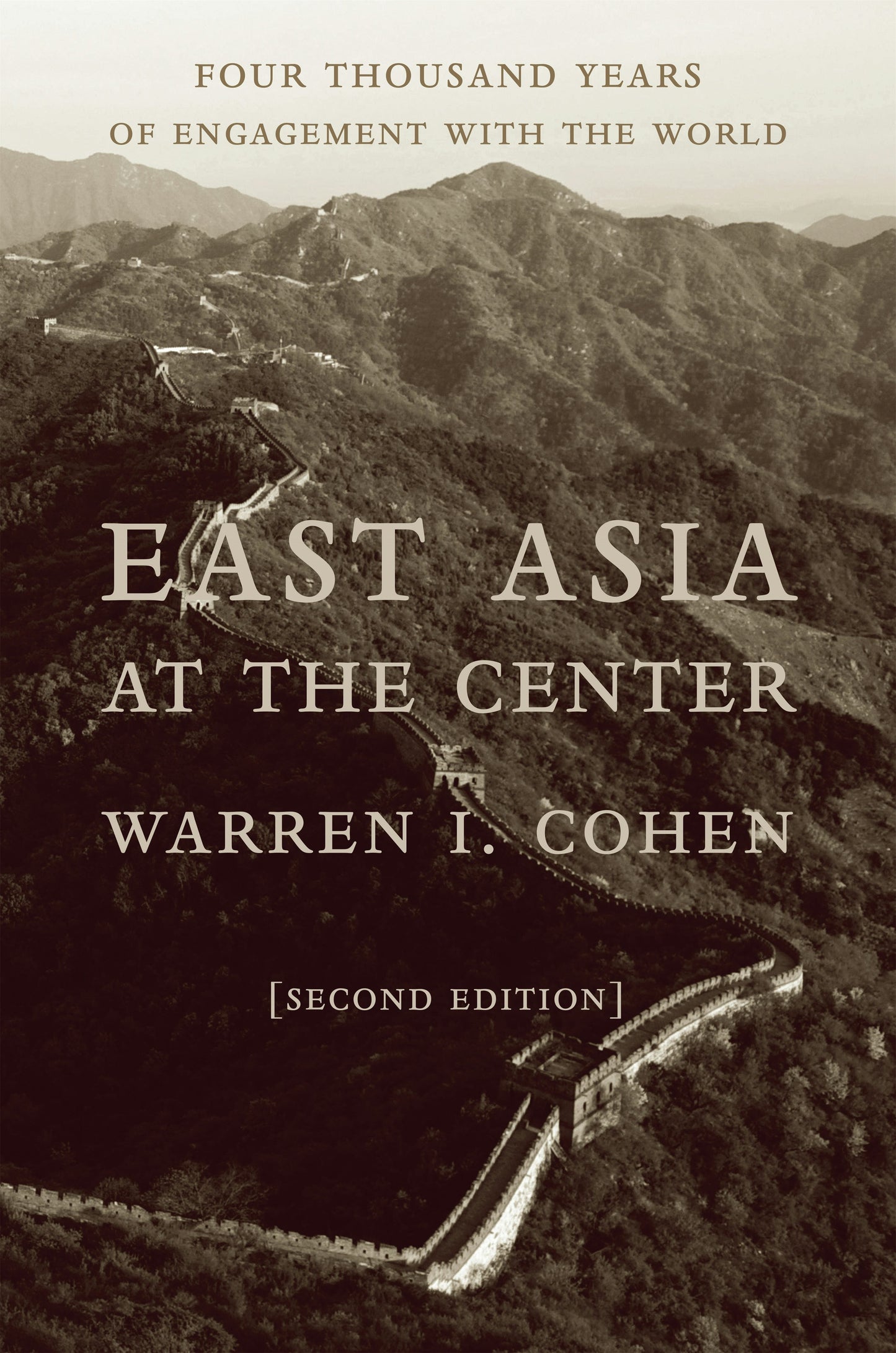 Book cover image for East Asia at the Center ISBN: 9780231208321