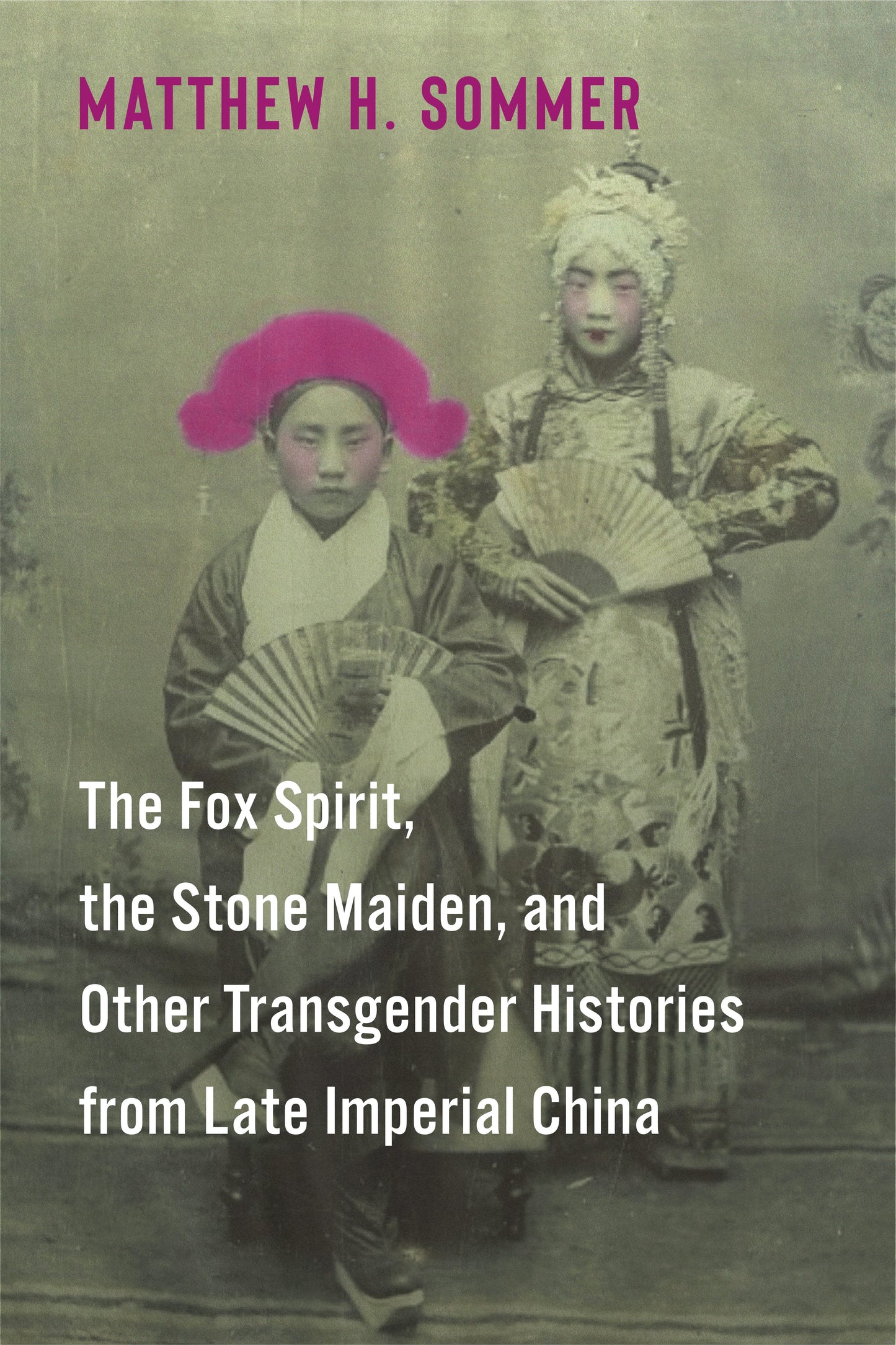 Book cover image for The Fox Spirit, the Stone Maiden, and Other Transgender Histories from Late Imperial China ISBN: 9780231214131