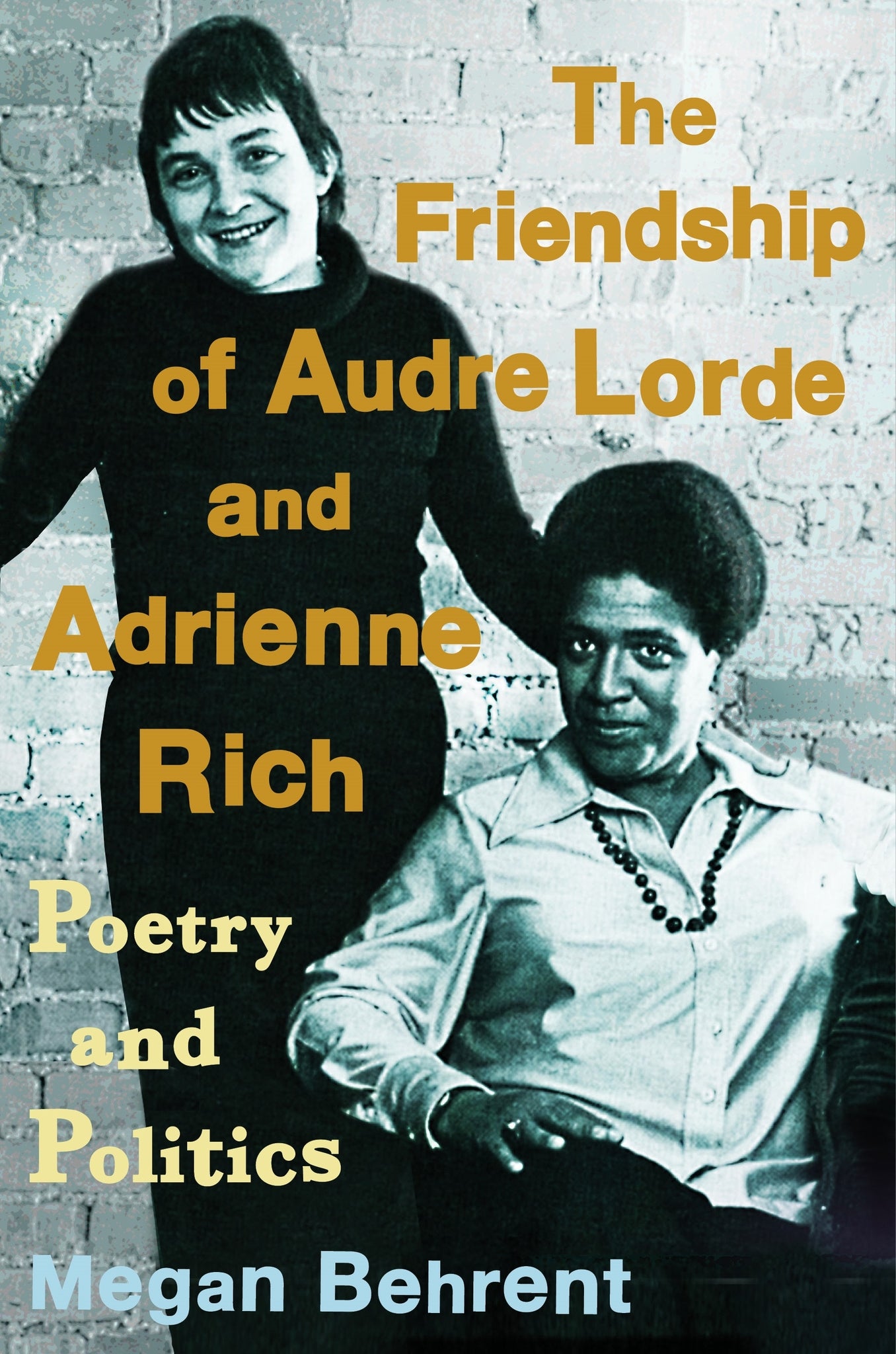 Cover image for The Friendship of Audre Lorde and Adrienne Rich ISBN 9780231222068