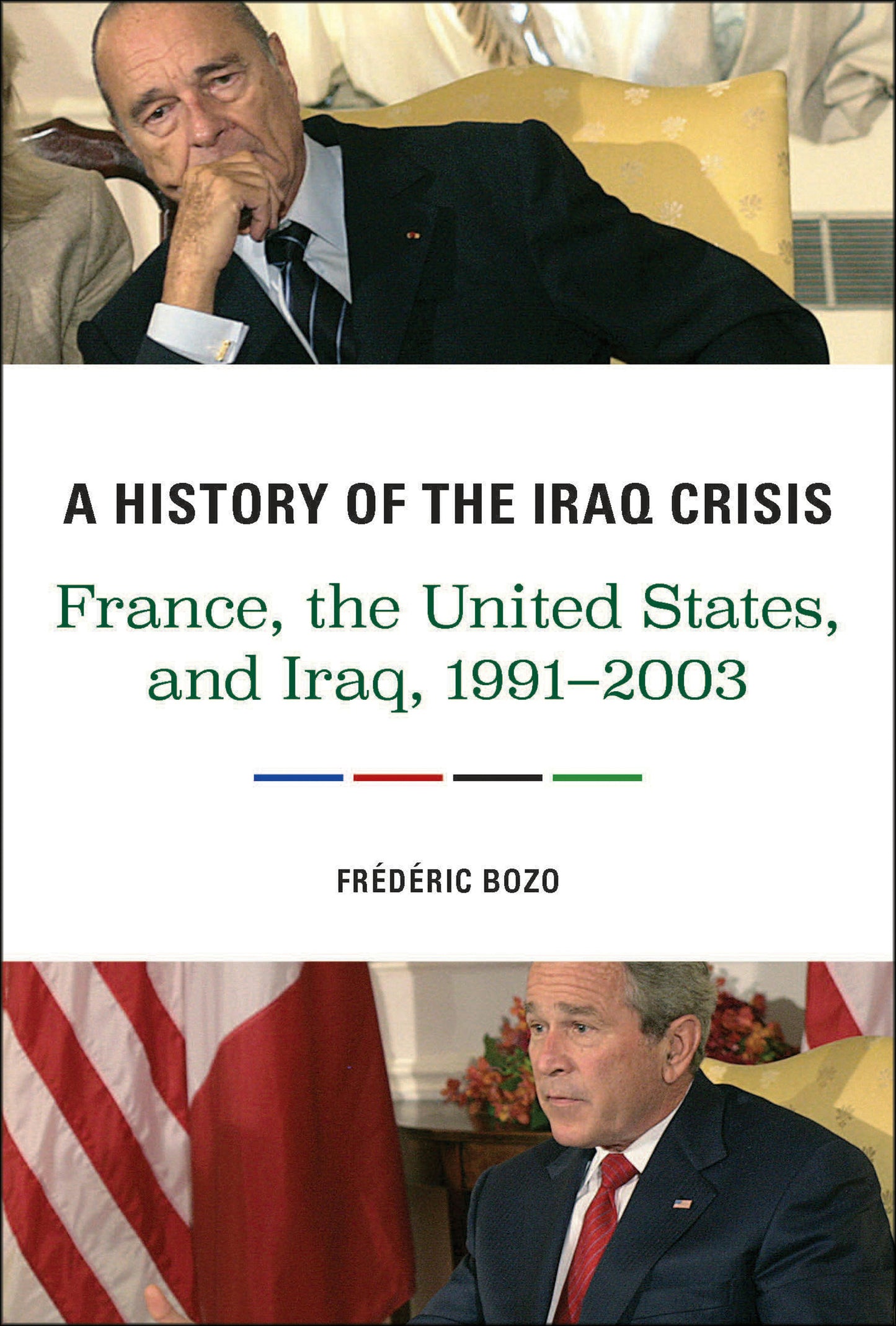 Book cover image for A History of the Iraq Crisis ISBN: 9780231704441