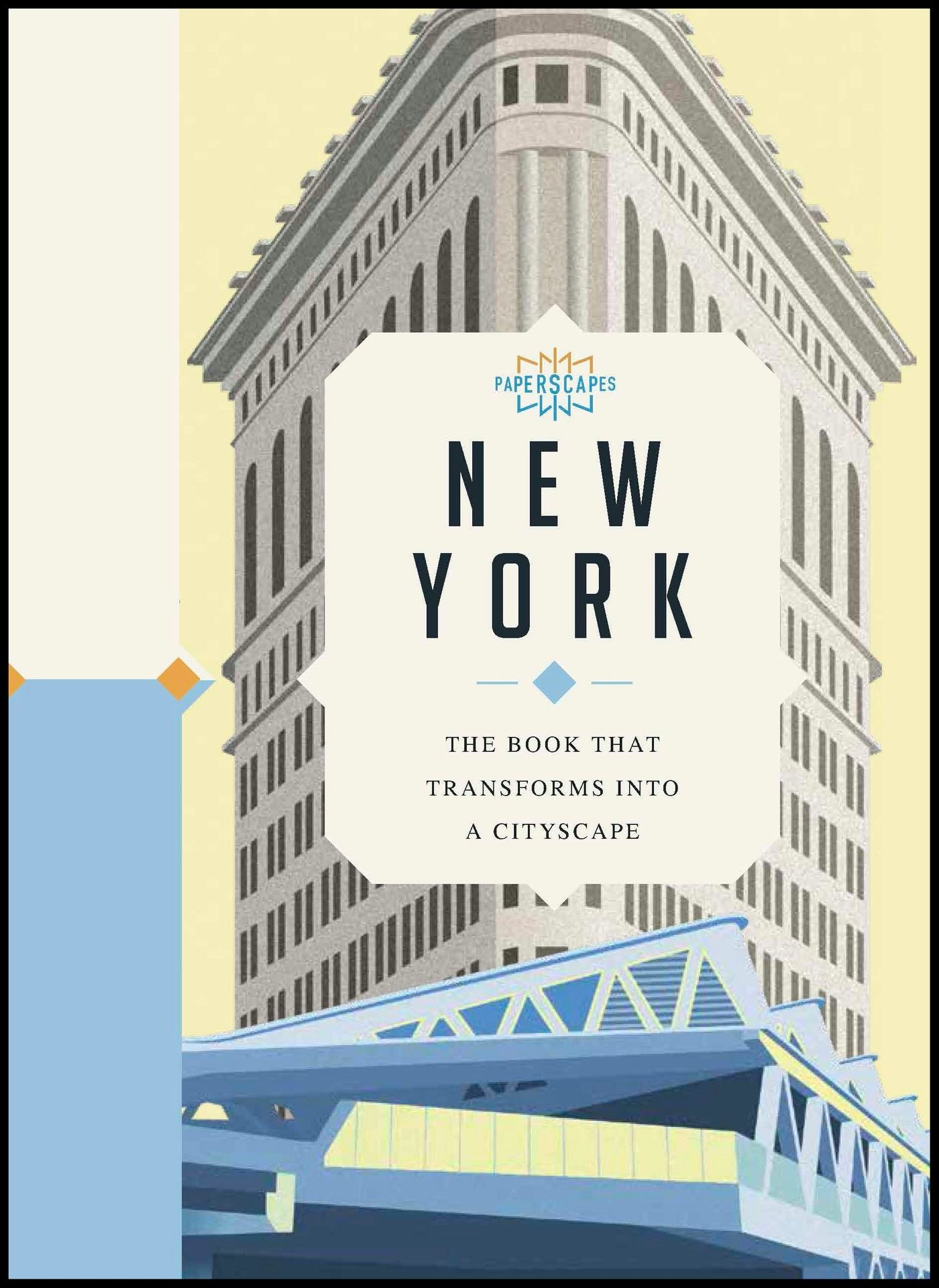 Book cover image for Paperscapes: New York ISBN: 9780233005997