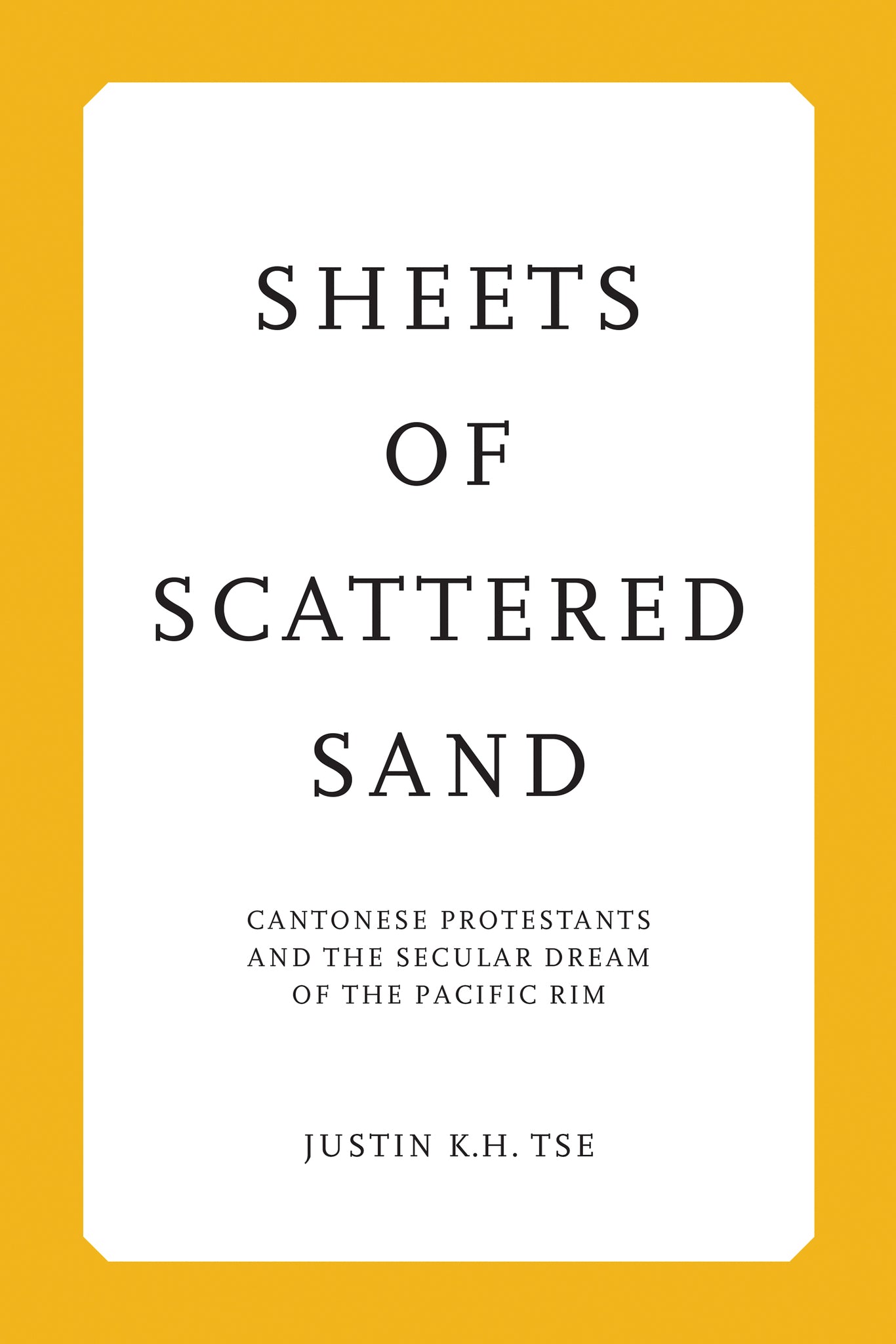 Cover image for Sheets of Scattered Sand ISBN 9780268208714