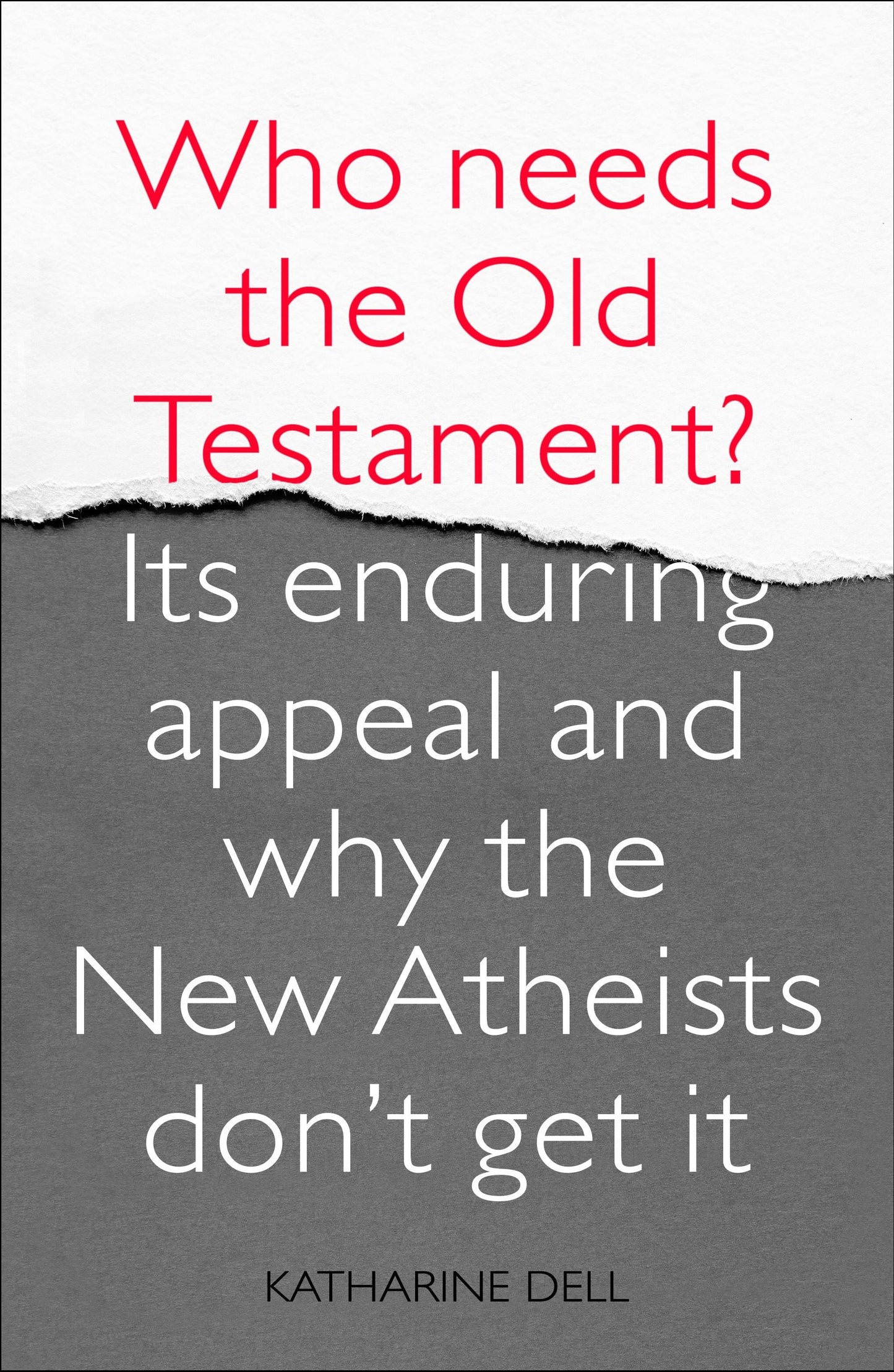 Book cover image for Who Needs the Old Testament? ISBN: 9780281077236