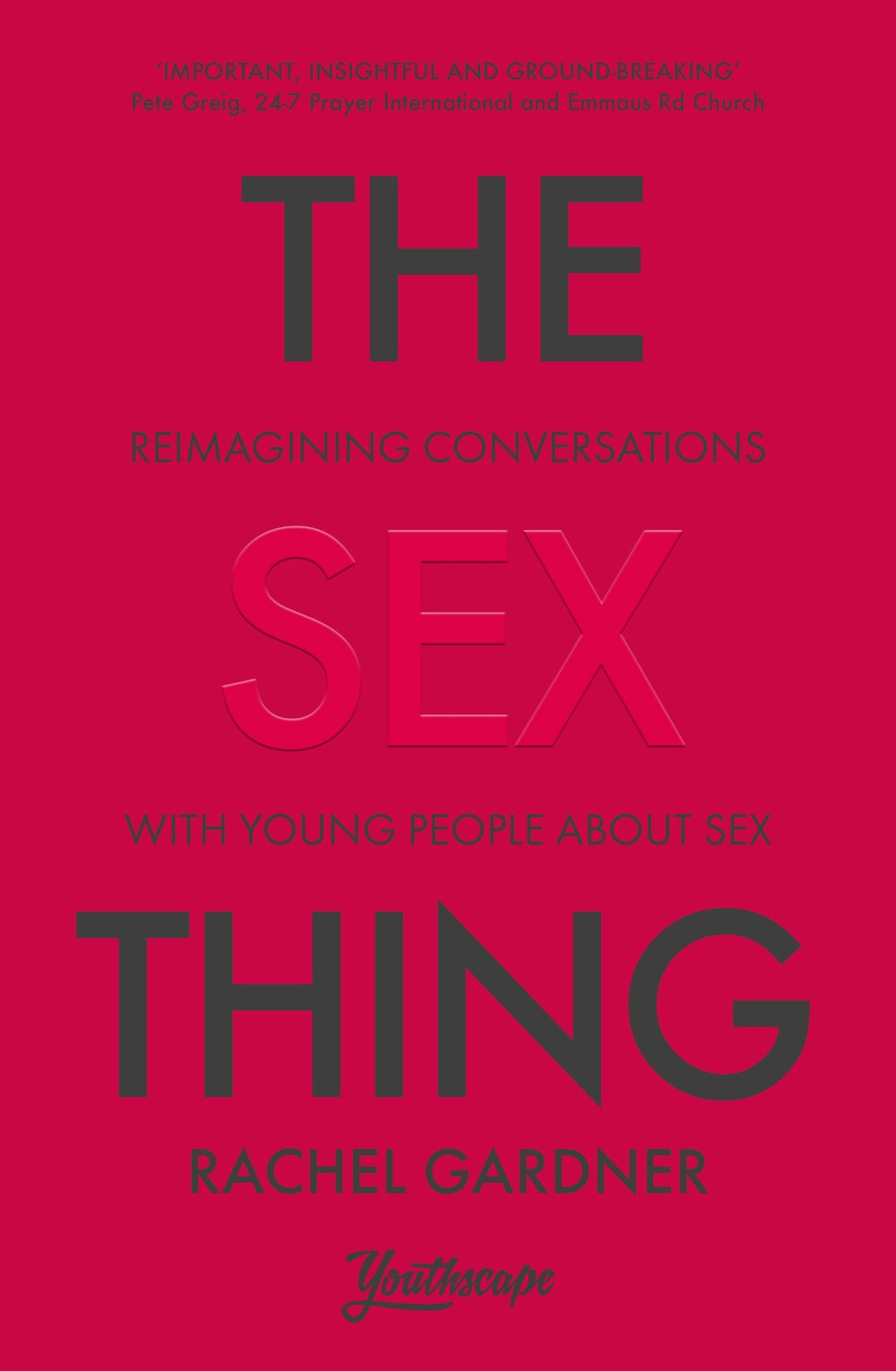 Book cover image for The Sex Thing ISBN: 9780281086467