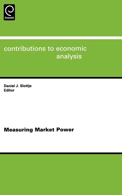 Book cover image for Measuring Market Power ISBN: 9780444511560