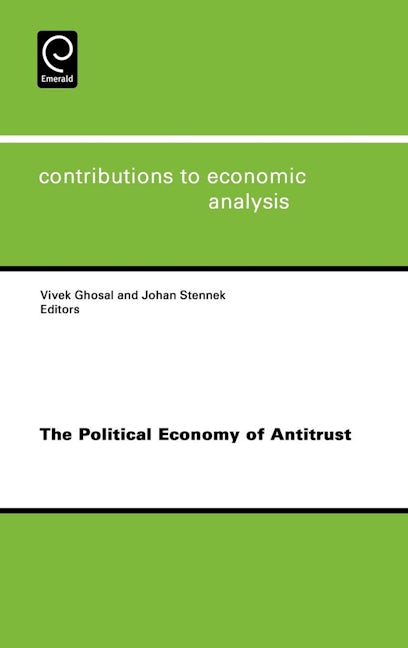 Book cover image for The Political Economy of Antitrust ISBN: 9780444530936