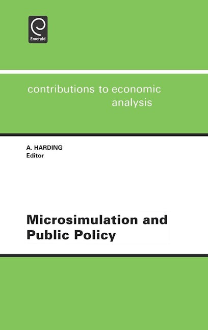 Book cover image for Microsimulation and Public Policy ISBN: 9780444818942
