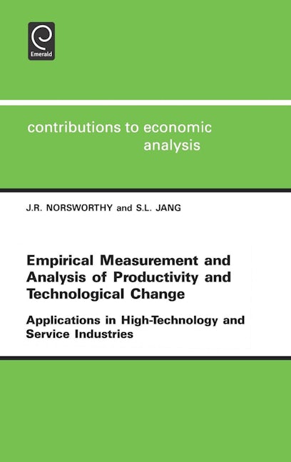 Book cover image for Empirical Measurement and Analysis of Productivity and Technological Change ISBN: 9780444890023