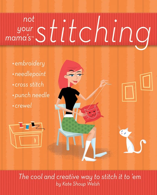 Book cover image for Not Your Mama's Stitching ISBN: 9780470095164