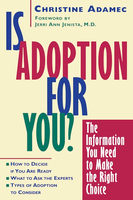 Book cover image for Is Adoption for You ISBN: 9780471183129