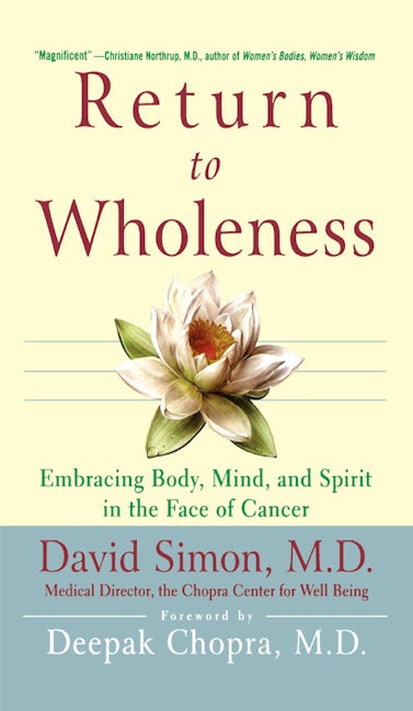 Book cover image for Return to Wholeness ISBN: 9780471295778