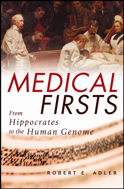Book cover image for Medical Firsts ISBN: 9780471401759