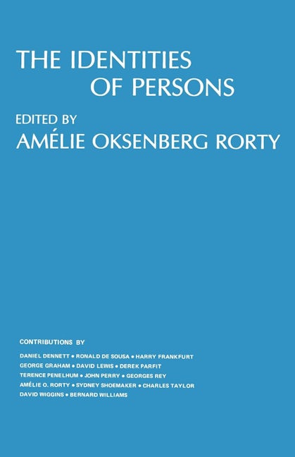 Book cover image for The Identities of Persons ISBN: 9780520033092