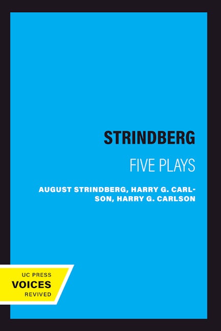 Book cover image for Strindberg ISBN: 9780520046986