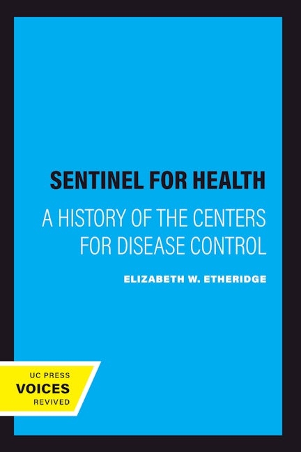 Book cover image for Sentinel for Health ISBN: 9780520071070