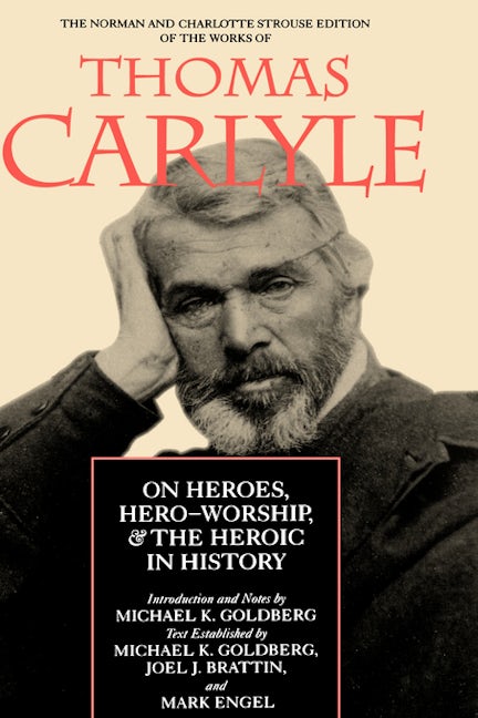 Book cover image for On Heroes, Hero-Worship, and the Heroic in History ISBN: 9780520075153